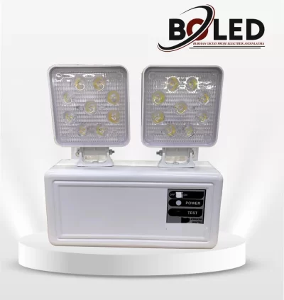 2X10W ACİL AYDINLATMA ARMATÜRÜ KITLİ IŞIK KAYNAĞI